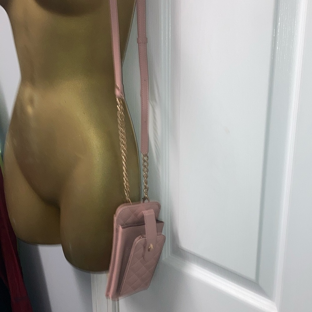 Womens Pink Wallet Handbag